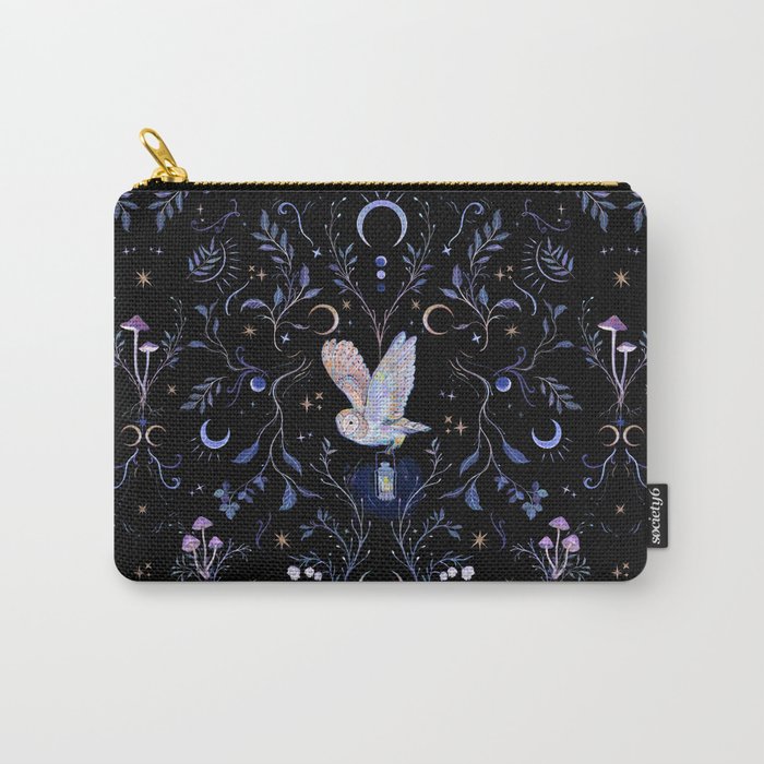 Moonlight Owl Carry All Pouch Gallery Image 1