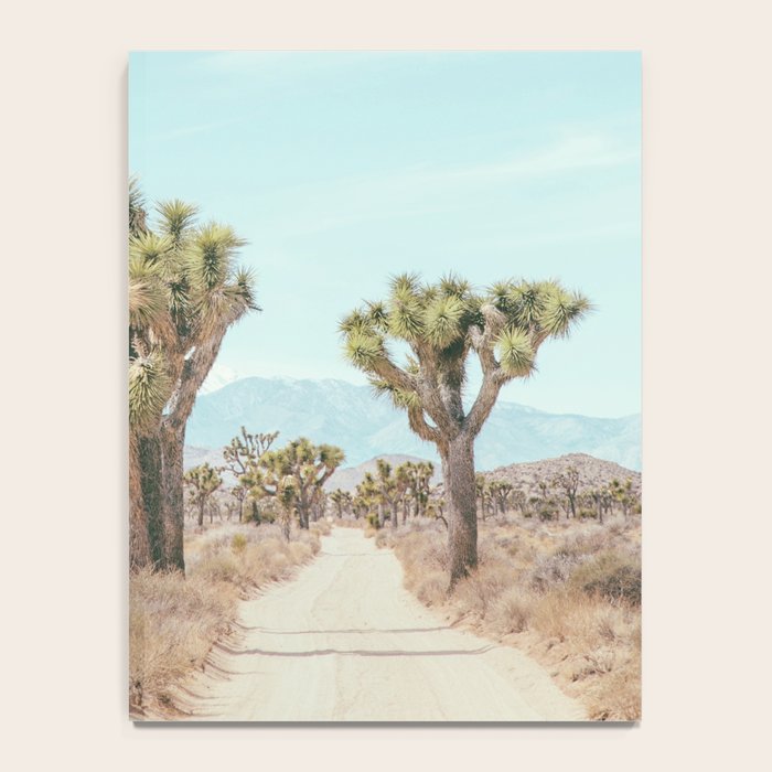 Desert Path - Joshua Tree Landscape, Nature Photography Notebook Gallery Image 4