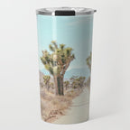 Desert Path - Joshua Tree Landscape, Nature Photography Travel Mug Gallery Image 1