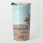 Desert Path - Joshua Tree Landscape, Nature Photography Travel Mug Gallery Image 3