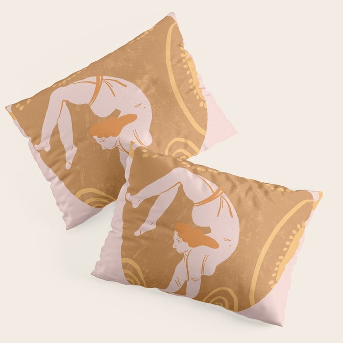 Ancient yoga vase Pillow Sham Gallery Image 3