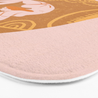 Ancient yoga vase Bath Mat Gallery Image 3