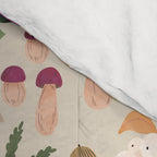 Magic mushroom forest H Comforter Gallery Image 4