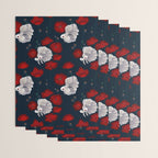 Bettas and Poppies Wrapping Paper Gallery Image 3