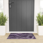 Lavender Agate Silver Glitter Glam #1 (Faux Glitter) #marble #decor #art #society6 Welcome Mat Gallery Image 3
