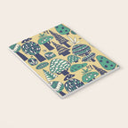 Whimsical tropical jungle pattern Notebook Gallery Image 3