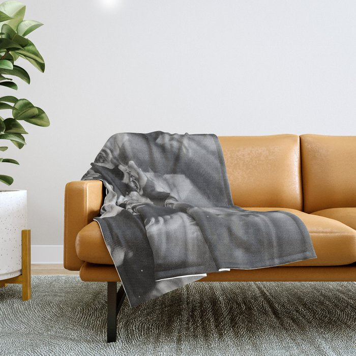 Fade into you Throw Blanket Gallery Image 1