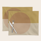 Color Block Abstract VII Placemat Gallery Image 1