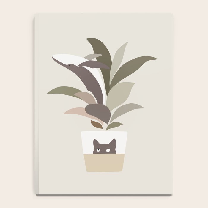Cat and Plant 29: A Leaf of Whale Notebook Gallery Image 4