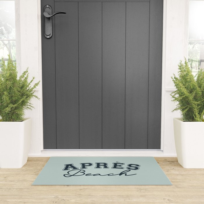 Aprés Beach Welcome Mat Gallery Image 3