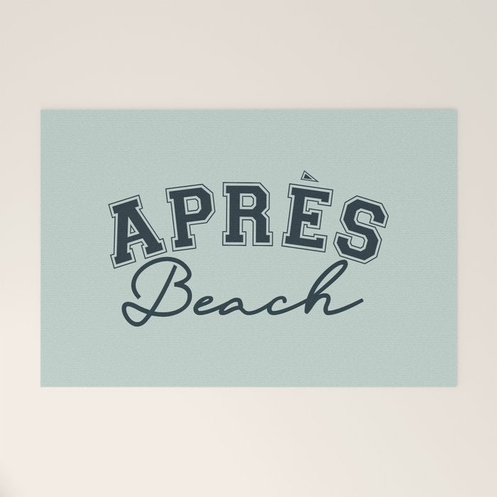 Aprés Beach Welcome Mat Gallery Image 1