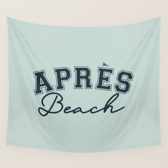 Aprés Beach Wall Tapestry Gallery Image 1