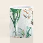 Junglow, Urban Jungle Botanical Home decor, Tropical Plants Interior Design Plant Lady Painting Coffee Mug Gallery Image 4