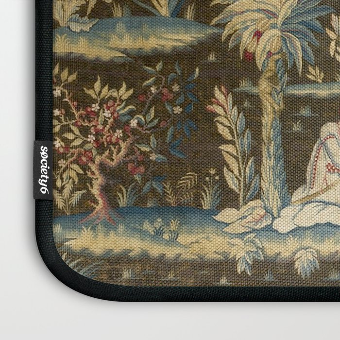 Antique 18th Century Chinoiserie Landscape Tapestry Laptop Sleeve Gallery Image 3