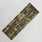 Antique 18th Century Chinoiserie Landscape Tapestry Yoga Mat Gallery Image 1