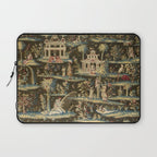 Antique 18th Century Chinoiserie Landscape Tapestry Laptop Sleeve Gallery Image 1