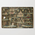 Antique 18th Century Chinoiserie Landscape Tapestry Cutting Board Gallery Image 1