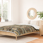 Antique 18th Century Chinoiserie Landscape Tapestry Duvet Cover Gallery Image 2