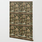Antique 18th Century Chinoiserie Landscape Tapestry Wallpaper Gallery Image 2