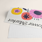 Paris: Botanica Edition | Flower Market Wrapping Paper Gallery Image 2