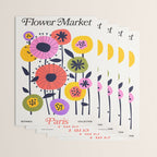 Paris: Botanica Edition | Flower Market Wrapping Paper Gallery Image 3