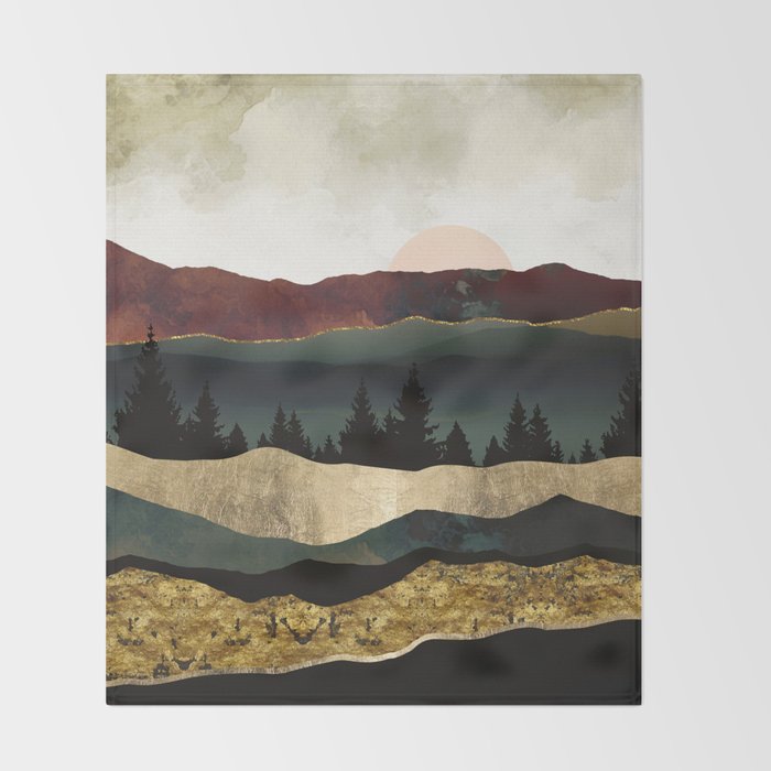 Early Autumn Throw Blanket Gallery Image 2