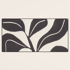 Linocut Houseplant #4 Desk Mat Gallery Image 3