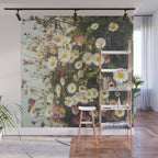 Wall of Daisies Wall Mural Gallery Image 1
