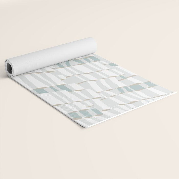 City life always up soft grey Yoga Mat Gallery Image 2