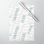 City life always up soft grey Wrapping Paper Gallery Image 1