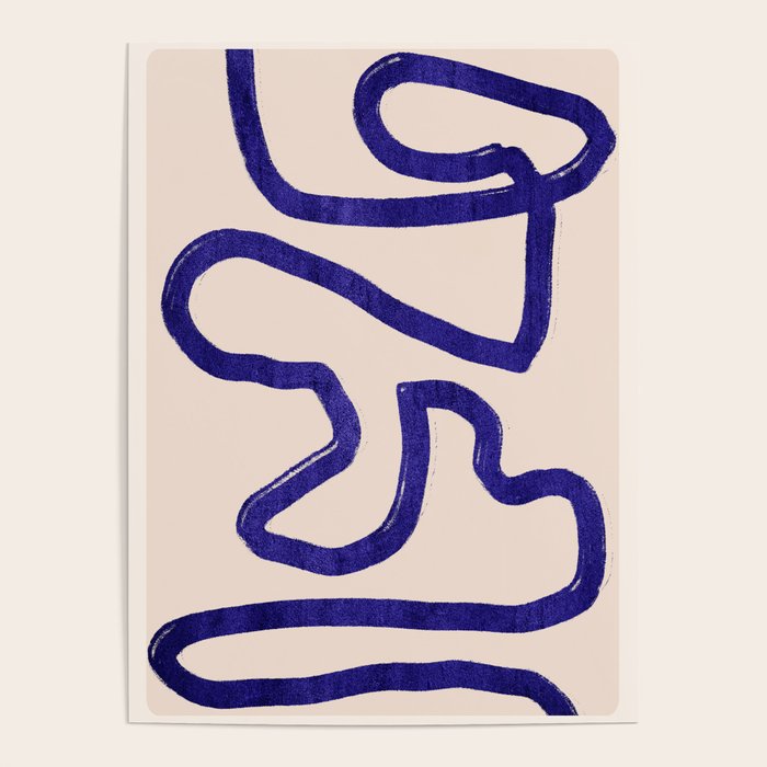 Abstract line art 104 Poster Gallery Image 1