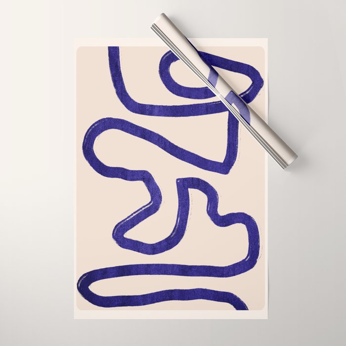 Abstract line art 104 Wrapping Paper Gallery Image 1