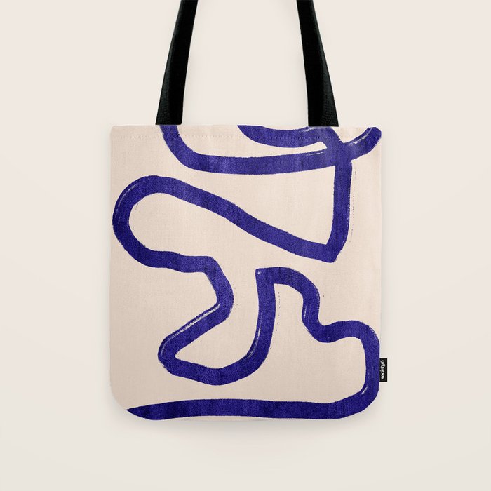 Abstract line art 104 Tote Bag Gallery Image 1