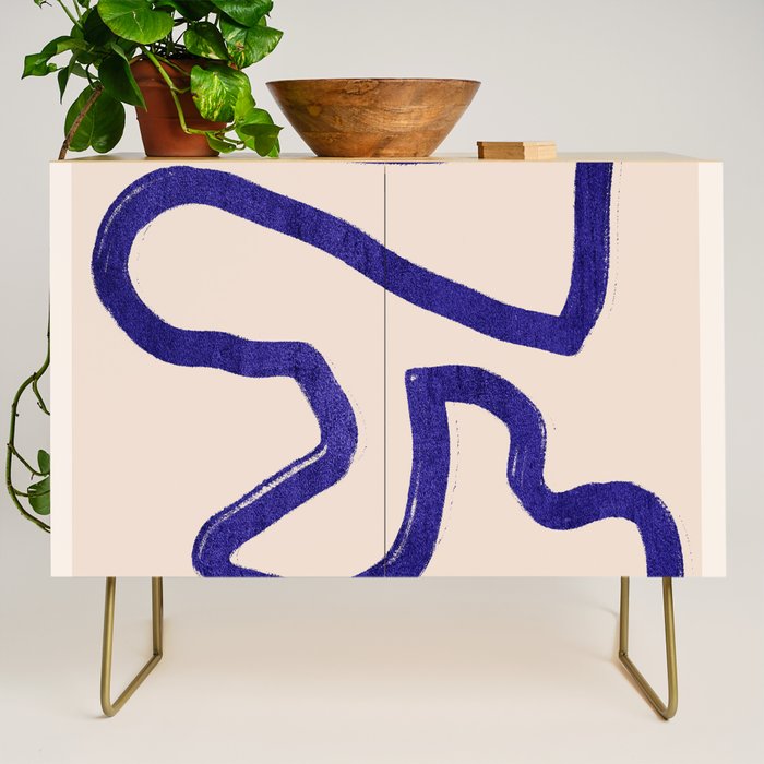 Abstract line art 104 Credenza Gallery Image 1
