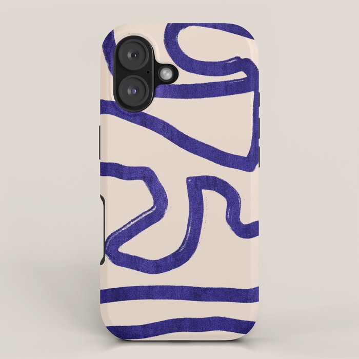 Abstract line art 104 iPhone Case Gallery Image 1