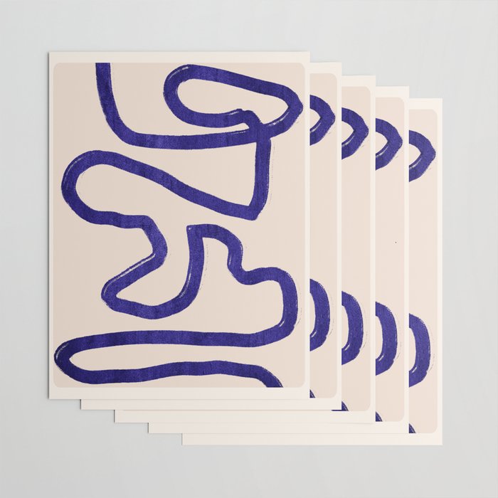 Abstract line art 104 Wrapping Paper Gallery Image 3
