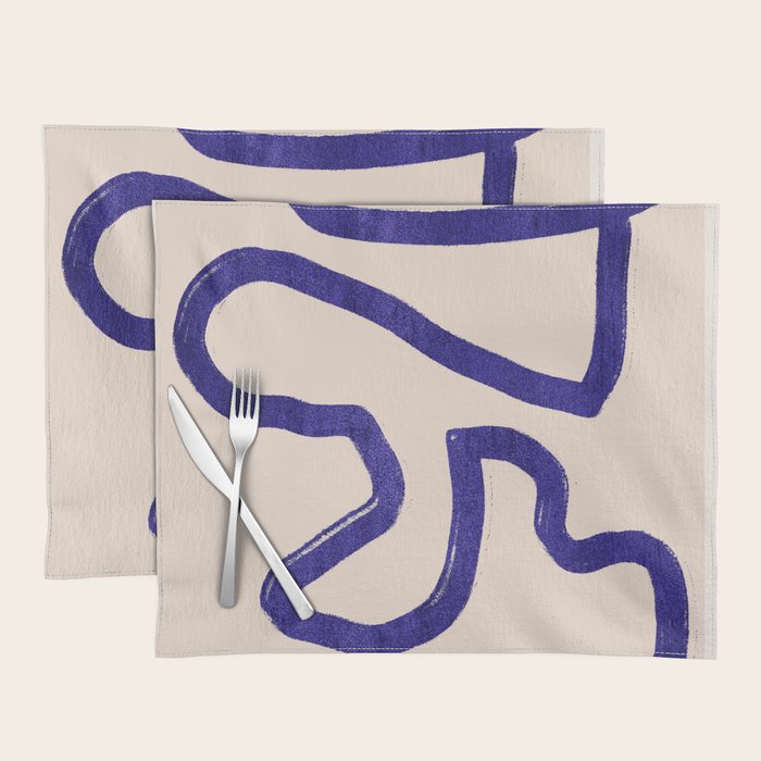 Abstract line art 104 Placemat Gallery Image 1
