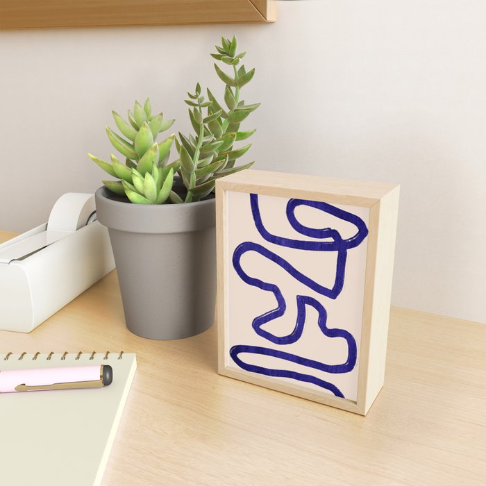 Abstract line art 104 Mini Art Print Gallery Image 2