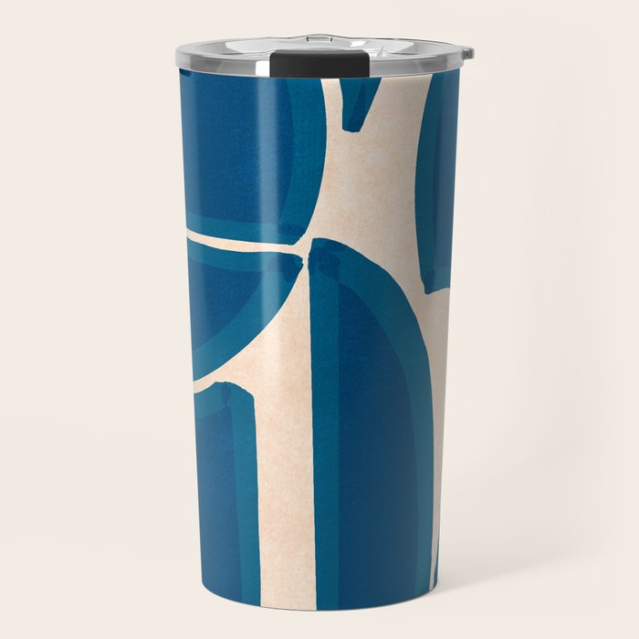Minimal Abstraction 9 Travel Mug Gallery Image 1