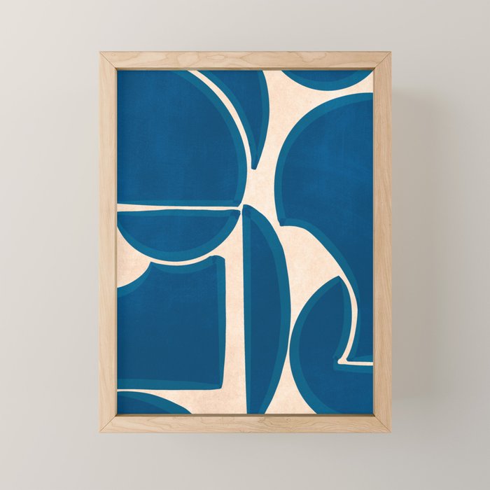 Minimal Abstraction 9 Mini Art Print Gallery Image 1
