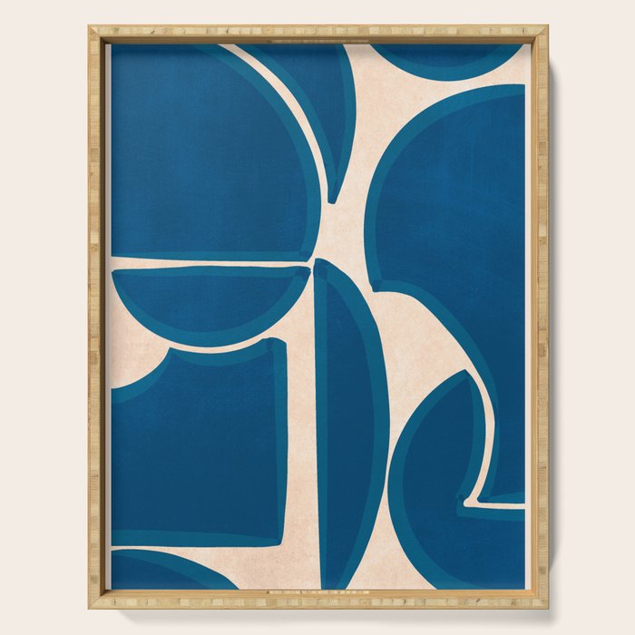 Minimal Abstraction 9 Serving Tray Gallery Image 1