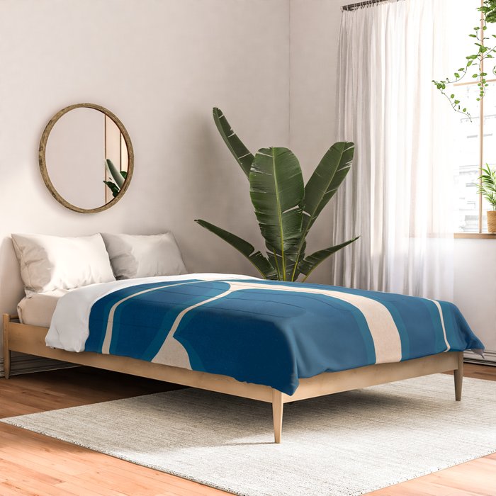 Minimal Abstraction 9 Comforter Gallery Image 2