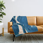 Minimal Abstraction 9 Throw Blanket Gallery Image 1
