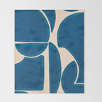 Minimal Abstraction 9 Throw Blanket Gallery Image 2