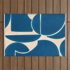 Minimal Abstraction 9 Outdoor Rug Gallery Image 1