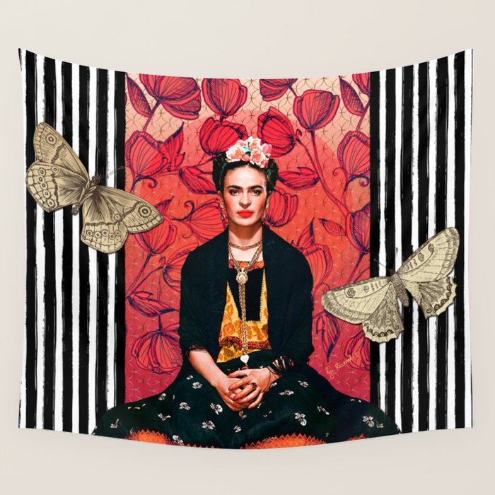 Frida enamorada Wall Tapestry Gallery Image 1