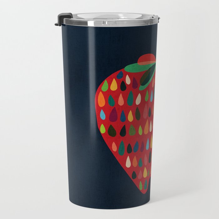 Strawberry Travel Mug Gallery Image 3