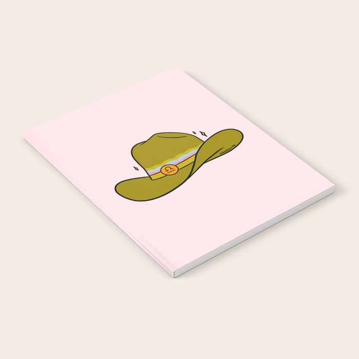 Libra Cowboy Hat Notebook Gallery Image 1