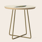 Vintage Peacock Side Table Gallery Image 1