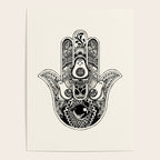 Hamsa Hand Avocado Poster Gallery Image 4